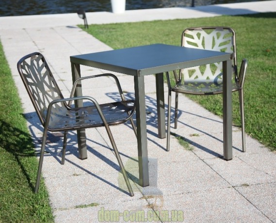 Дизайнерское металлическое кресло RDItalia Fancy Leaf