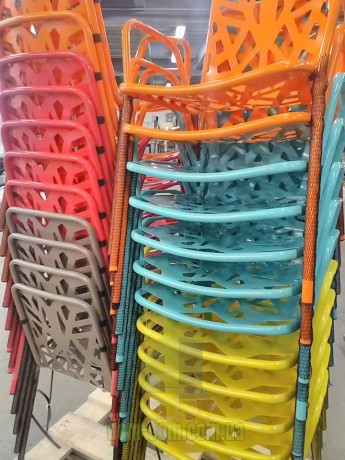 Дизайнерское металлическое кресло RDItalia Fancy Leaf