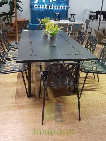 Дизайнерское металлическое кресло RDItalia Fancy Leaf