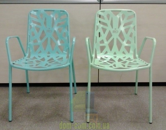 Дизайнерское металлическое кресло RDItalia Fancy Leaf