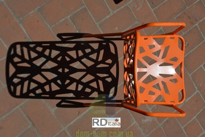 Дизайнерское металлическое кресло RDItalia Fancy Leaf