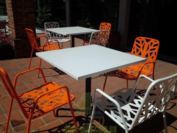 Дизайнерское металлическое кресло RDItalia Fancy Leaf