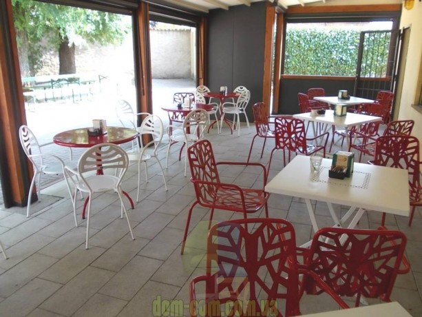 Дизайнерское металлическое кресло RDItalia Fancy Leaf