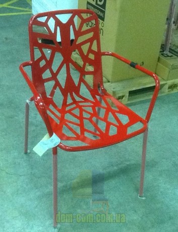 Дизайнерское металлическое кресло RDItalia Fancy Leaf