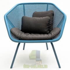 Кресло лаунж из венской соломки Miniforms Colony armchair