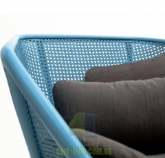 Кресло лаунж из венской соломки Miniforms Colony armchair