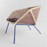 Кресло лаунж из венской соломки Miniforms Colony armchair