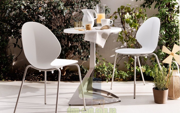 Стул с фигурной спинкой Calligaris Basil CS/1359