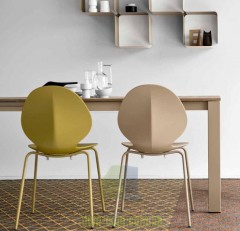 Стул с фигурной спинкой Calligaris Basil CS/1359