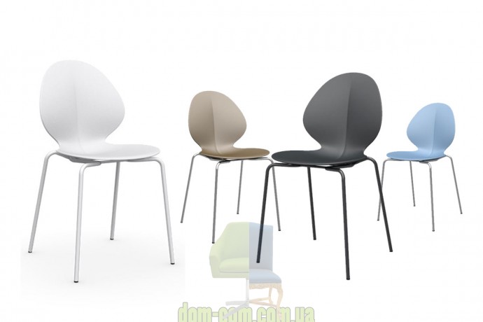 Стул с фигурной спинкой Calligaris Basil CS/1359