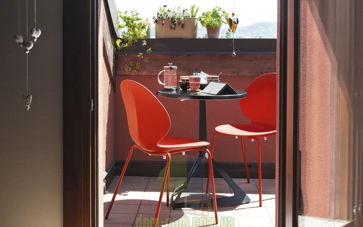 Стул с фигурной спинкой Calligaris Basil CS/1359