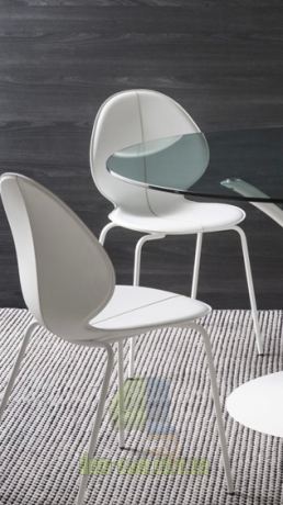 Стул с фигурной спинкой Calligaris Basil CS/1359