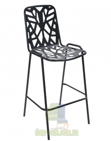 Дизайнерский металлический барный стул RDItalia Fancy Leaf