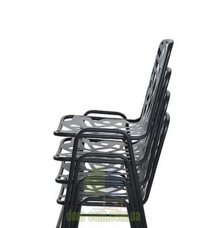 Дизайнерский металлический барный стул RDItalia Fancy Leaf