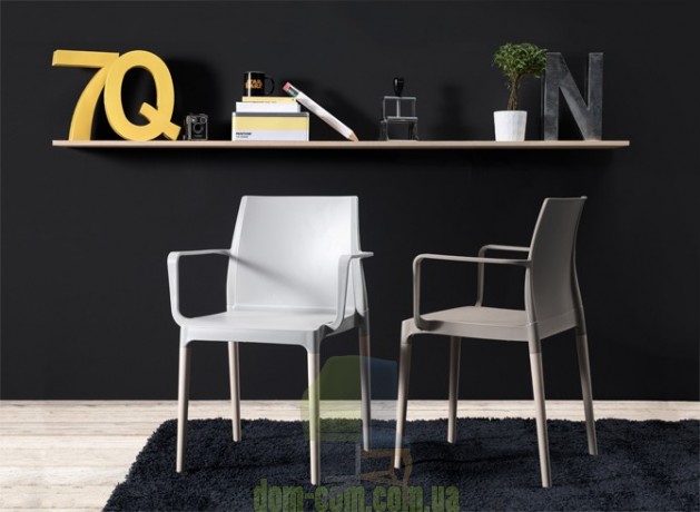 Стул SCAB Design Natural Chloe mon amour 2831 с подлокотниками