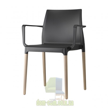 Стул SCAB Design Natural Chloe mon amour 2831 с подлокотниками