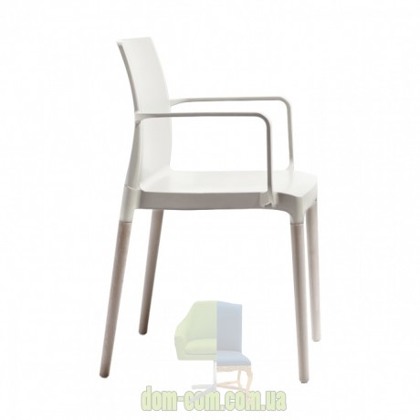 Стул SCAB Design Natural Chloe mon amour 2831 с подлокотниками