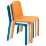 Стул в ярких расцветках Pedrali Snow 300