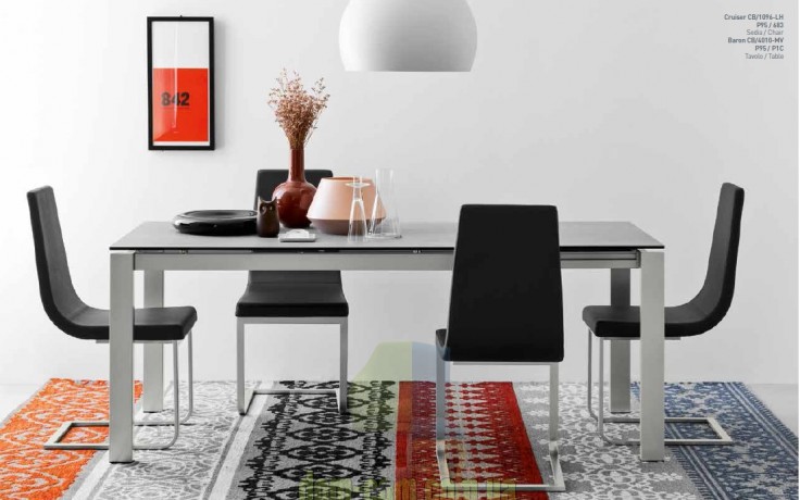 Стул на полозьях Connubia Cruiser CB/1096-LH