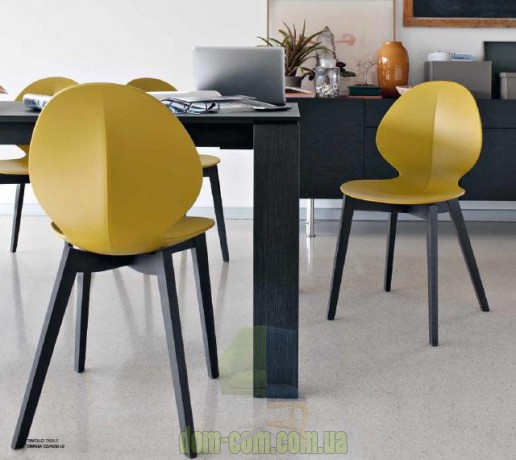 Стул на деревянном каркасе Calligaris Basil CS/1348