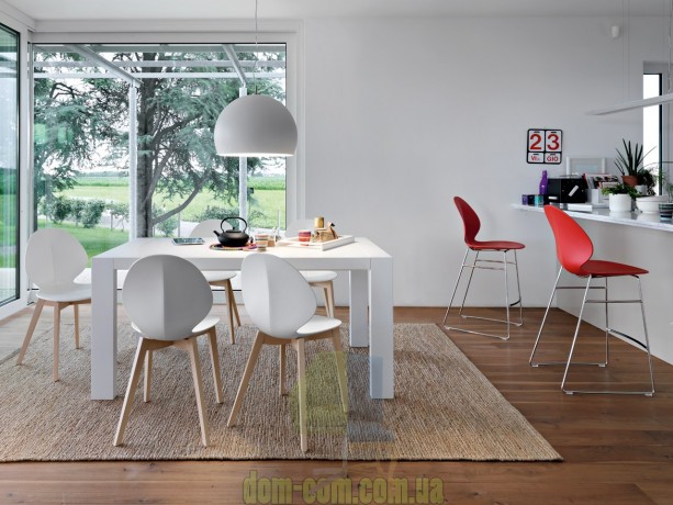 Стул на деревянном каркасе Calligaris Basil CS/1348