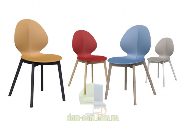 Стул на деревянном каркасе Calligaris Basil CS/1348