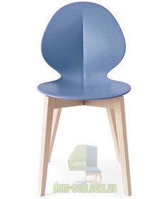Стул на деревянном каркасе Calligaris Basil CS/1348