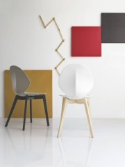 Стул на деревянном каркасе Calligaris Basil CS/1348