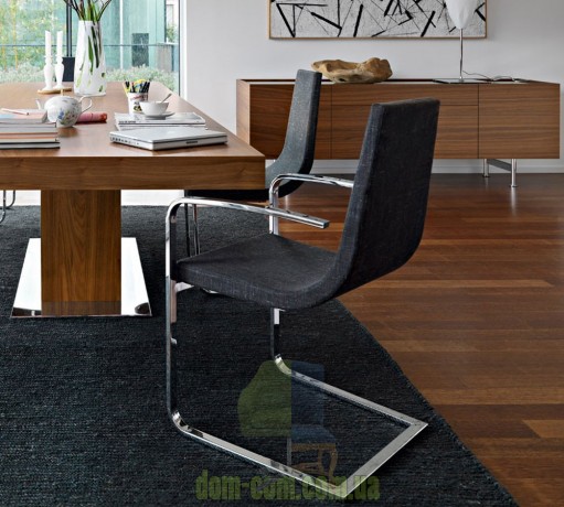 Стул на полозьях с подлокотниками Connubia Cruiser CB/1097-LH