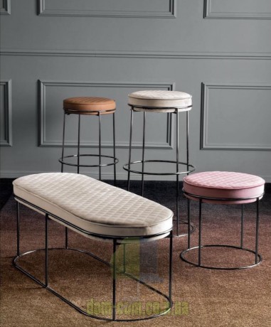 Барный мягкий табурет Calligaris Atollo CS/1876 CS/1877