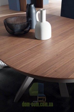 Круглый обеденный стол Emisfero Legno Ozzio Italia