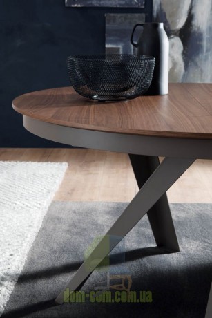 Круглый обеденный стол Emisfero Legno Ozzio Italia