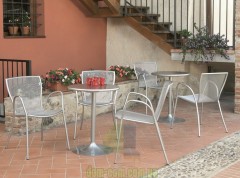 Элегантное металлическое кресло для улицы RDItalia Syrene