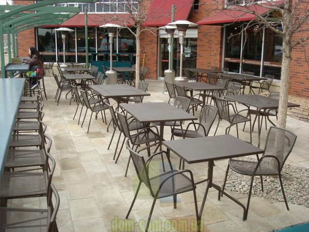 Элегантное металлическое кресло для улицы RDItalia Syrene