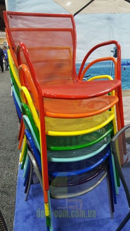 Элегантное металлическое кресло для улицы RDItalia Syrene