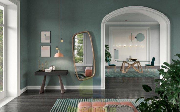 Изящный стул на деревянном каркасе Blues Ozzio Italia