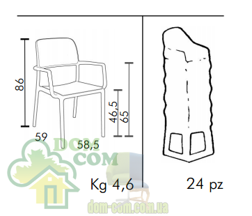 Кресло Nardi Riva