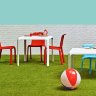 Стол детский из полипропилена Pedrali Snow junior 301