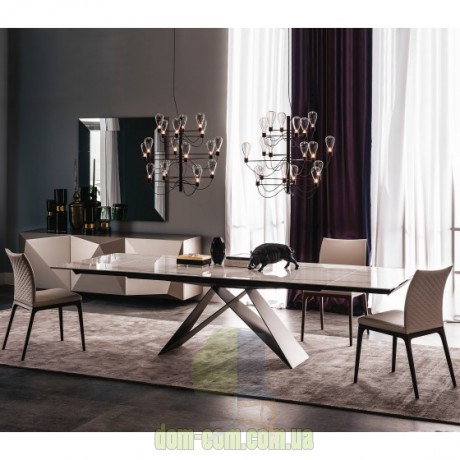 Стул со стеганной спинкой Cattelan Italia Arcadia Couture