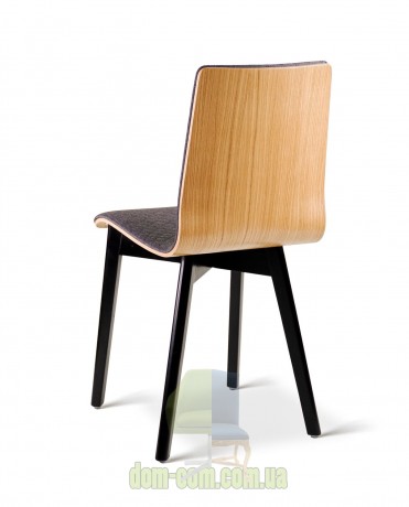 Стул на дубовом каркасе Delta Luka Soft RW черный