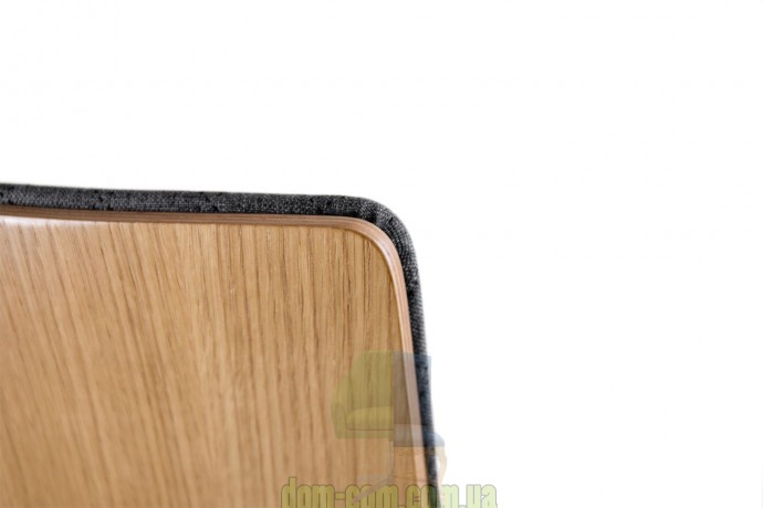 Стул на дубовом каркасе Delta Luka Soft RW черный