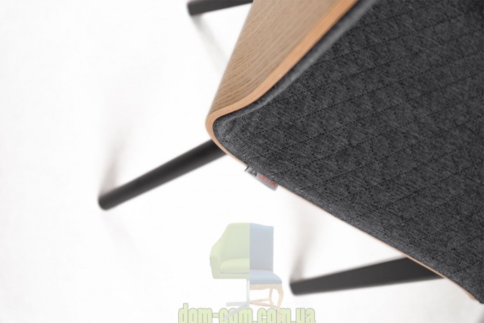 Стул на дубовом каркасе Delta Luka Soft RW черный