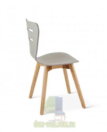 Стул з гнутой фанеры Delta Doris RW серый
