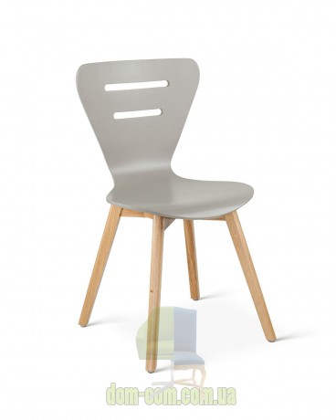 Стул з гнутой фанеры Delta Doris RW серый