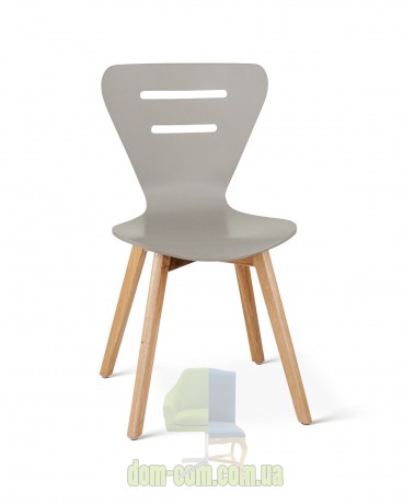Стул з гнутой фанеры Delta Doris RW серый