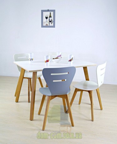 Стул з гнутой фанеры Delta Doris RW серый