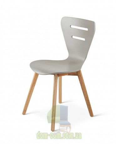 Стул з гнутой фанеры Delta Doris RW серый