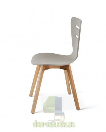 Стул з гнутой фанеры Delta Doris RW серый