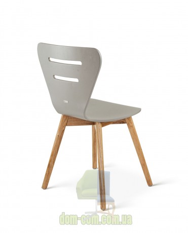 Стул з гнутой фанеры Delta Doris RW серый