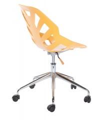 Поворотный стул на роликах  в стильном дизайне Gaber Ninja